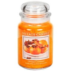 Village Candle Vonná svíčka - Pomeranč a skořice Doba hoření: 105 hodin