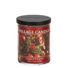 Village Candle Vonná svíčka - Jablko & Cesmína, střední