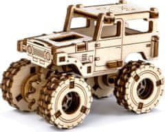 Wooden city 3D puzzle Superfast Monster Truck 5