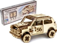 Wooden city 3D puzzle Superfast Rally Car 1