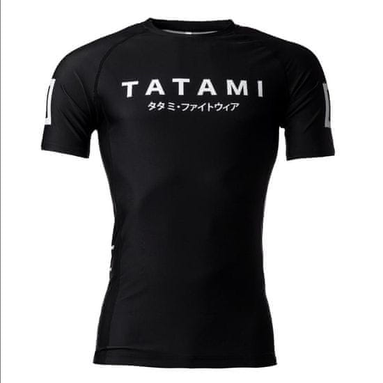 Tatami Fightwear Rashguard TATAMI Fightwear Katakana s kr.rukávem - černý