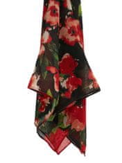 Orsay Červeno-černý dámský květovaný šátek UNI