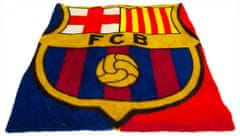 FotbalFans Fleecová deka FC Barcelona, modro-červená, 110x150