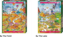 Heye Puzzle Cartoon Classics: Idylka u jezera 1000 dílků