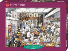 Heye Puzzle Cartoon Classics: Kreativní kuchaři 1000 dílků
