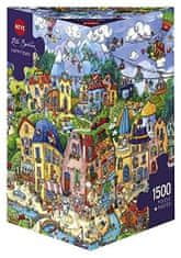 Heye Puzzle Veselé městečko 1500 dílků