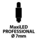 Xmas King XmasKing LED krápník 3x0,5m 114 MAXI LED propojitelné PROFI 2-pin venkovní, teplá bílá rampouchy