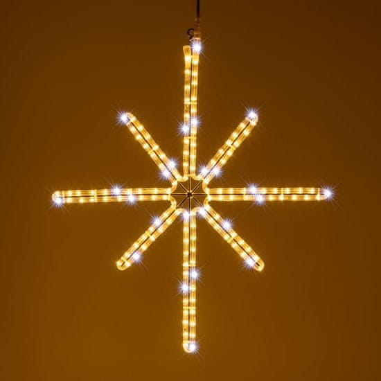 Xmas King XmasKing FLASH LED motiv Polaris 70cm, PROFI 230V venkovní, teplá plus studená bílá bez napájení