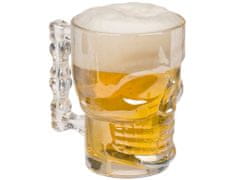 OOTB Skleněný pohár na pivo Lebka