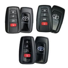 Techsuit – Pouzdro na klíče od auta – Toyota Corolla, Camry, Avalon, GT86 – Černá KP29225