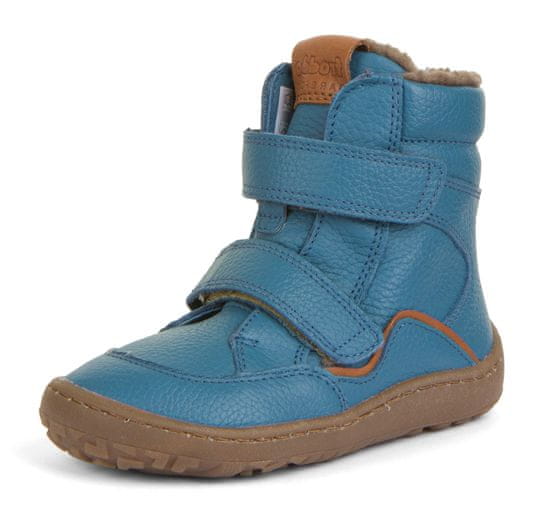Froddo Chlapecká barefoot zimní obuv G3160169-6 jeans