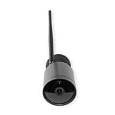 Nedis SmartLife chytrá IP kamera Full HD 1080p, venkovní IP65, noční vidění, kovová (WIFICO40CBK)