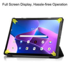 Techsuit Pouzdro pro tablet Lenovo Tab M10 3rd Gen (TB328FU/TB328XU), Techsuit FoldPro černé