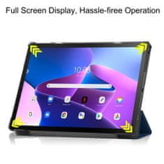 Techsuit Pouzdro pro tablet Lenovo Tab M10 3rd Gen (TB328FU/TB328XU), Techsuit FoldPro modré