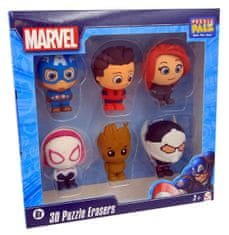 INTEREST MARVEL 3D Puzzle a guma na gumování 2v1 - Marvel - hrdinové.
