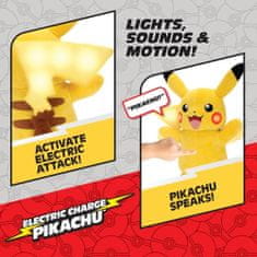 Jazwares Pokémon Interaktivní Plyšák Pikachu 28cm Electric Charge
