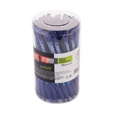 Easy FINE Kuličkové pero, modrá semi-gelová náplň, 0,7 mm, 50 ks v balení