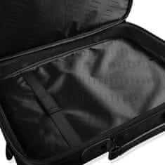 Modecom brašna MARK na notebooky do velikosti 15,6", kovové přezky, černá