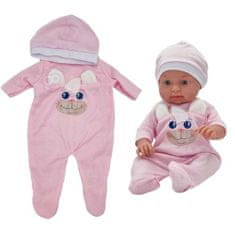 WOOPIE Sada oblečení pro panenky WOOPIE Bunny overal Klobouk pro panenky 43-46 cm