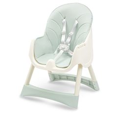 Baby Mix Jídelní židlička Nora dusty green
