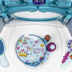 Baby Mix Dětský toaletní stolek ledový svět se světlem, hudbou a židličkou