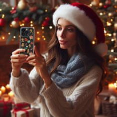TEL PROTECT Christmas průhledné pouzdro pro Samsung A24 4G/A25 5G - vzor 2 Sweet cookies