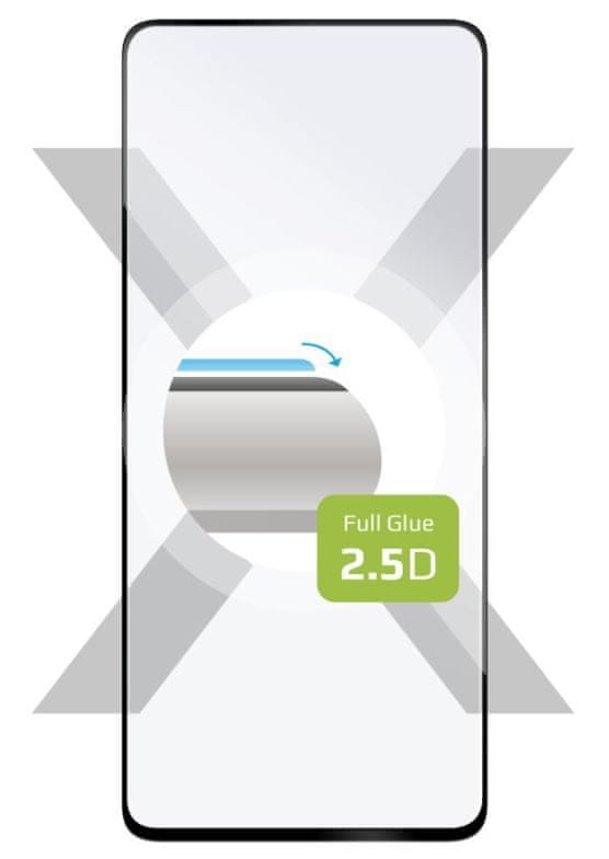 Levně FIXED Ochranné tvrzené sklo Full-Cover pro Samsung Galaxy M54 5G, lepení přes celý displej, černé (FIXGFA-1076-BK)