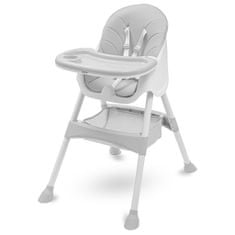 Baby Mix Jídelní židlička Nora dusty grey