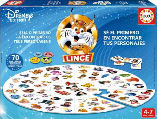Educa Hra Lynx - Disney 100, 70 obrázků