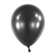 Amscan Balóny černé perleťové 27,5cm 50ks