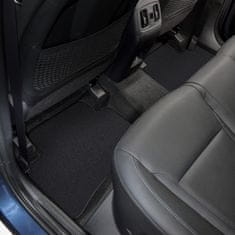 J&J Automotive PREMIUM autokoberce velurové pro Audi A4 / B8 2007-2015 4 ks