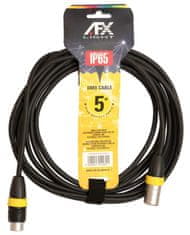 AFX LIGHT DMX-IP-XLRMF-5 AFX propojovací kabel