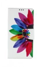 TopQ Kryt Xiaomi Redmi 9A knížkový Barevná květina 53966