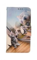 TopQ Pouzdro iPhone 11 knížkové Odraz tygra 63756