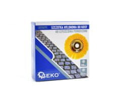 GEKO Nylonový kartáč 200x25.4mm ke křovinořezu na čištění ploch GEKO