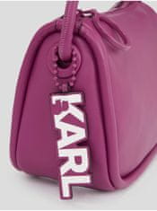 Karl Lagerfeld Tmavě růžová dámská kabelka KARL LAGERFELD UNI