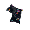 Polštářek se šantou kočičí (catnipem) 10 x 7 cm, černá