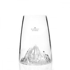 Alaskan Maker Designová křišťálová sklenice Mount Everest