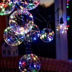 Kaemingk Vánoční stromek světla girlanda vícebarevné 4,5 m