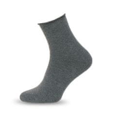 Aleszale 4x froté ponožky tlusté zimní bavlněné směsi hladké pánské netlačené 43-46 - směs barev