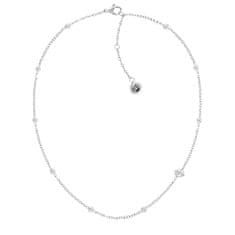 Tommy Hilfiger Slušivý ocelový náhrdelník pro ženy Metallic Orb 2780818