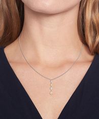 Tommy Hilfiger Módní dámský náhrdelník z oceli Metallic Orb 2780819