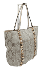 Sisley shopping bag Fabula – light taupe
