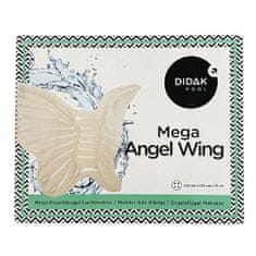 DIDAK Nafukovací lehátko Mega andělská křídla bílá - 250 x 130 x 15 cm