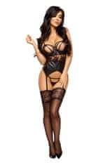 Erotický korzet Shaina corset, černá, S/M