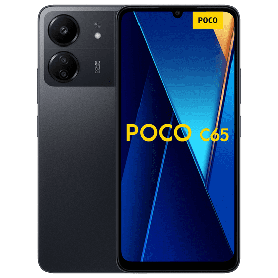 POCO Poco C65 8/256GB, 5000 mAh, černý