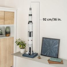 Ravensburger 3D puzzle Vesmírná raketa Saturn V 504 dílků 