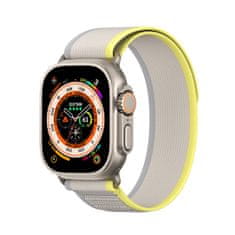 Dux Ducis Sport Velcro řemínek na Apple Watch 38/40/41mm, yellow/beige