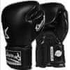 Fairtex 8 WEAPONS Boxerské rukavice Pure - černo/bílé