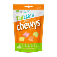 YUMEARTH YumEarth BIO Ovocné karamelky - Mix příchutí, 142g